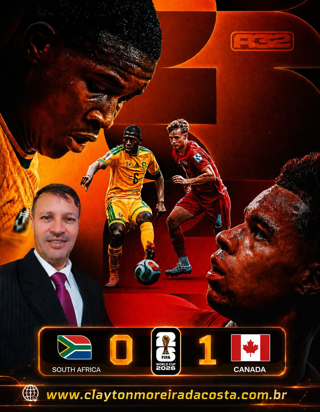 África do Sul e Canadá