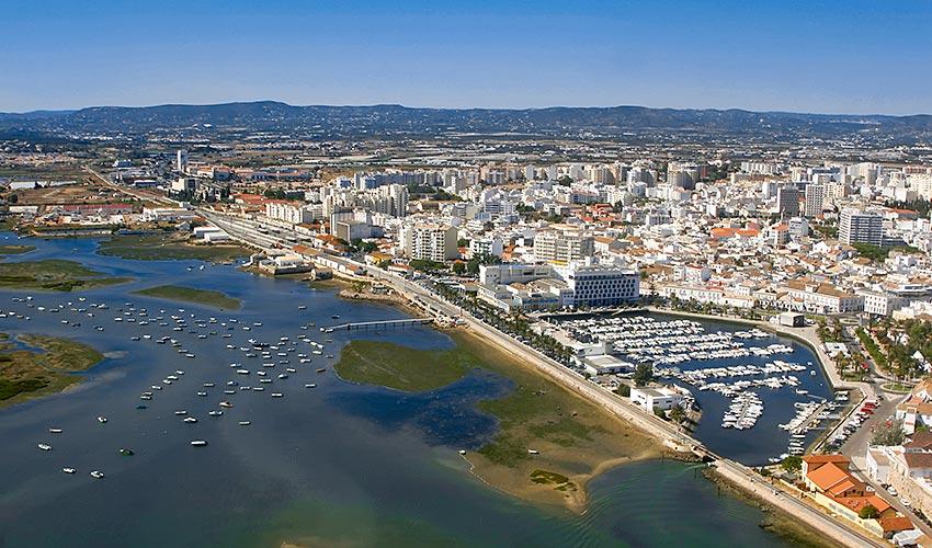 Faro é a capital do Algarve, Portugal