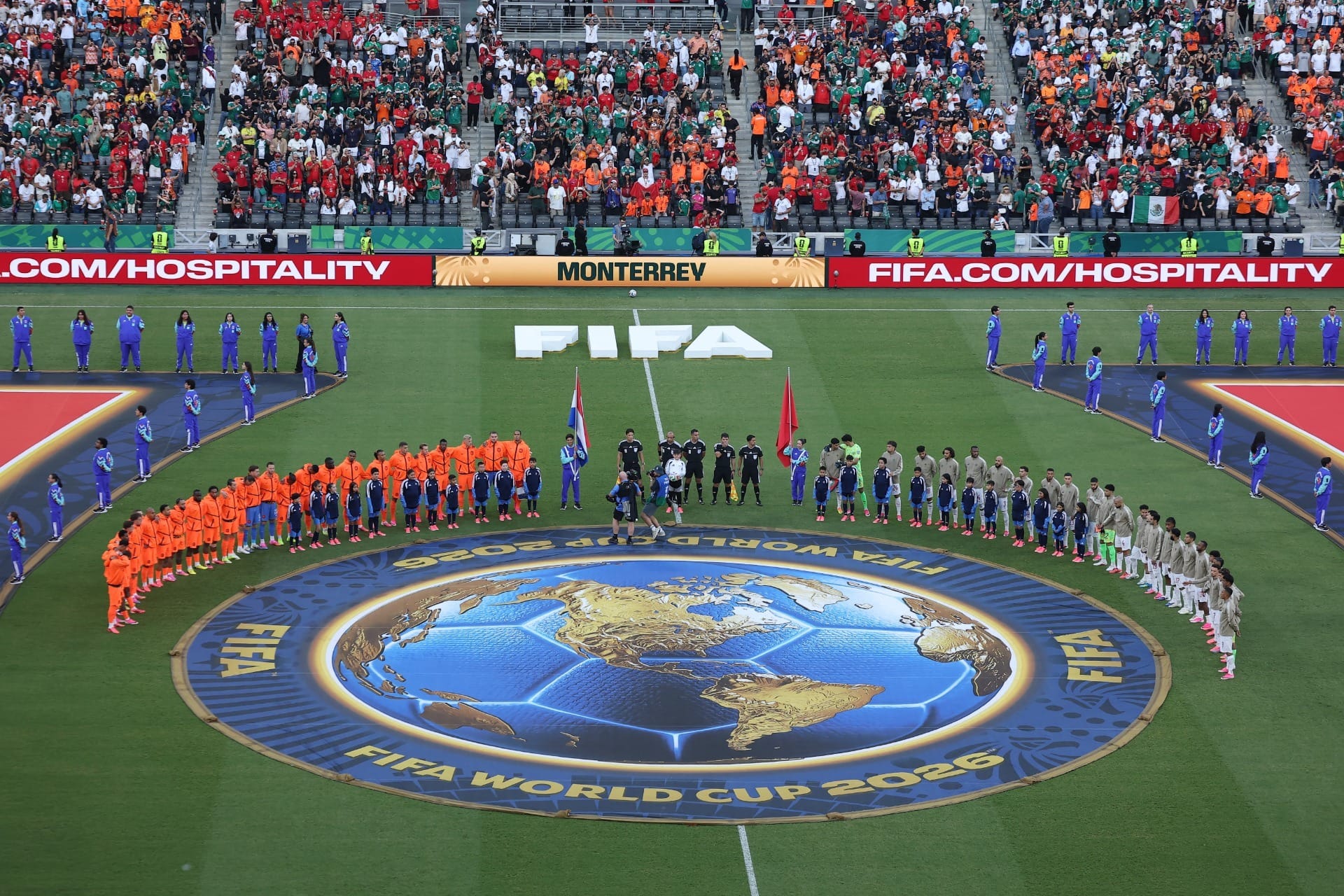 Jogadores de Marrocos e Holanda